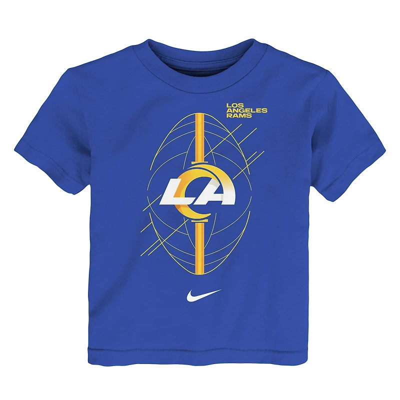T-shirt Nike Royal Los Angeles Rams Icon pour tout-petit