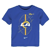T-shirt Nike Royal Los Angeles Rams Icon pour tout-petit