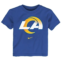 T-shirt Nike Royal Los Angeles Rams avec logo principal pour tout-petit