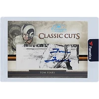 Tom Fears Los Angeles Rams Autographed 2008 Donruss Classics Relic #CUT-TF #11/15 Card