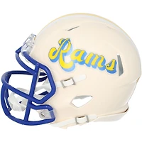 Torry Holt Los Angeles Rams Autographed Riddell 2000-2016 Throwback Speed Mini Helmet