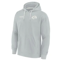 Unisex Fanatics Gray Los Angeles Rams Elements Super Soft Fleece Pullover Hoodie