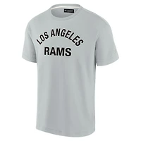 Unisex Fanatics Gray Los Angeles Rams Elements Super Soft Short Sleeve T-Shirt