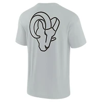 Unisex Fanatics  Gray Los Angeles Rams Signature Elements T-Shirt