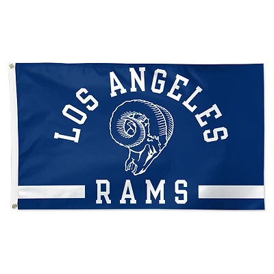 Drapeau de luxe WinCraft Los Angeles Rams 3' x 5' Logo classique 1 face