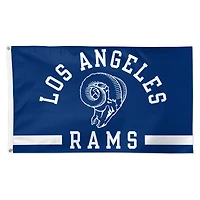 Drapeau de luxe WinCraft Los Angeles Rams 3' x 5' Logo classique 1 face