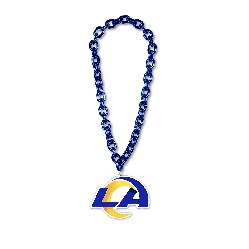 WinCraft Los Angeles Rams Big Chain Logo Collier en plastique