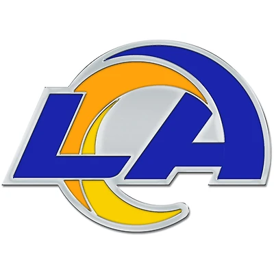 Emblème de voiture chromé coloré WinCraft Los Angeles Rams