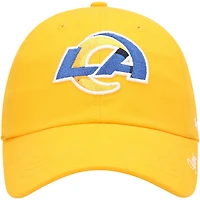 Women's '47 Gold Los Angeles Rams Miata Clean Up Secondary Logo Adjustable Hat