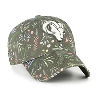 Women's '47  Green Los Angeles Rams Verbena Clean Up Adjustable Hat