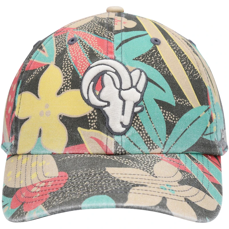 Casquette réglable '47 Los Angeles Rams Plumeria Clean Up pour femme