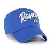 Casquette ajustable « 47 Royal Los Angeles Rams Ariana Clean Up » pour femme