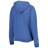 Sweat à capuche encolure crantée Kennedy '47 Royal Los Angeles Rams pour femme