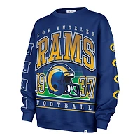 Sweat-shirt oversize « 47 Royal Los Angeles Rams Go Big » pour femme