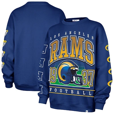 Sweat-shirt oversize « 47 Royal Los Angeles Rams Go Big » pour femme