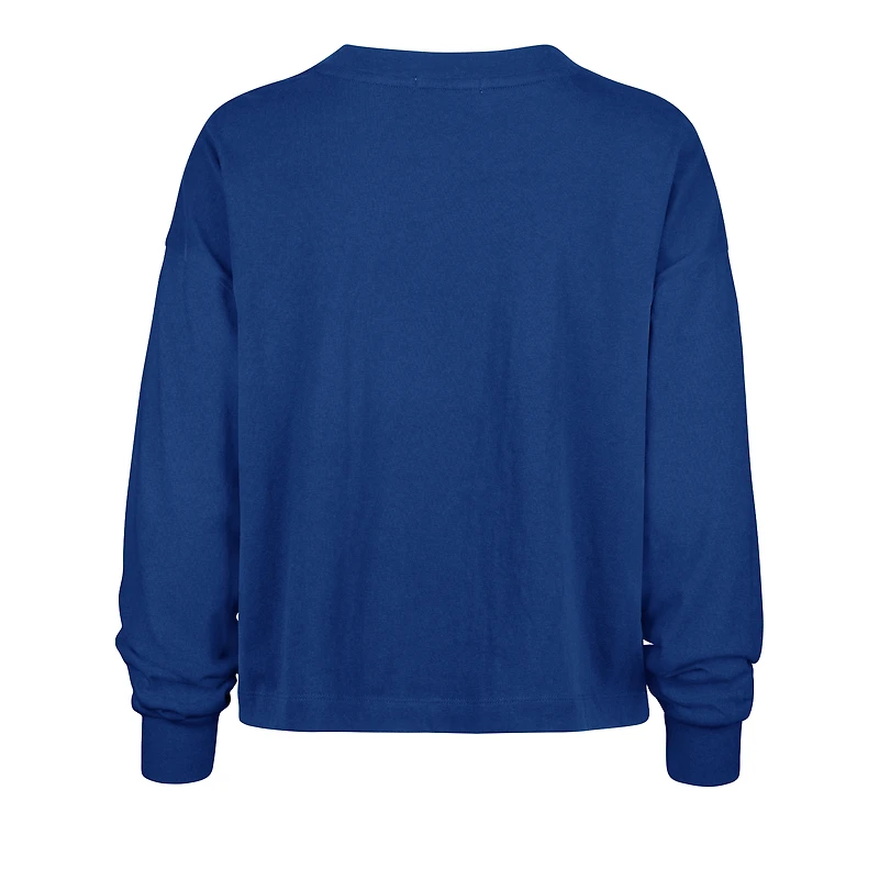 T-shirt à manches longues Sydney pour femmes, imprimé '47 Royal Los Angeles Rams