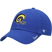 Women's '47 Royal Los Angeles Rams Miata Clean Up Adjustable Hat