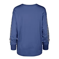 Women's '47 Royal Los Angeles Rams Tom Cat Lightweight Long Sleeve T-Shirt