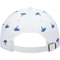 Women's '47 White Los Angeles Rams Confetti Clean Up Adjustable Hat