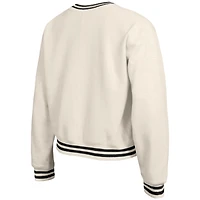 Sweat-shirt court en polaire tissée inversée Champion Bone Los Angeles Rams pour femme