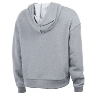 Women's Champion Gray Los Angeles Rams Triumph Tri-Blend Hoodie