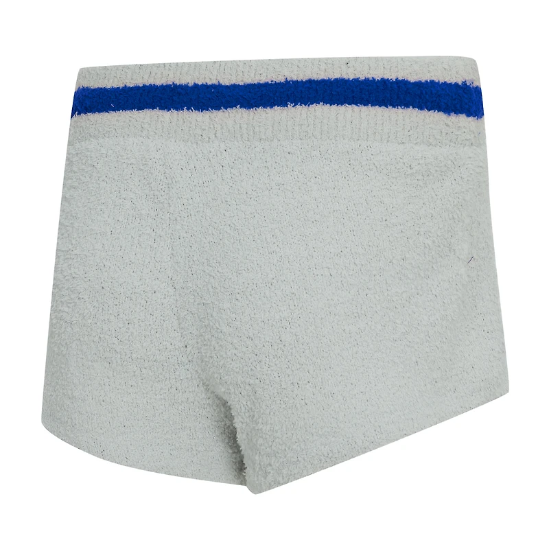 Ensemble sweat à capuche et short manches longues Whitley gris Los Angeles Rams pour femme Concepts Sport
