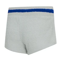 Ensemble sweat à capuche et short manches longues Whitley gris Los Angeles Rams pour femme Concepts Sport