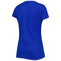 Ensemble de nuit Concepts Sport bleu marine/doré avec haut et pantalon à écusson Los Angeles Rams pour femme