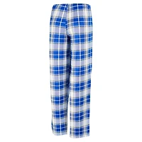 Pantalon en tricot à carreaux Ashford Sport Royal Los Angeles Rams pour femme