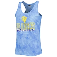 Concepts Sport Royal Los Angeles Rams Billboard Scoop Neck Racerback Tank and Shorts Sleep Set