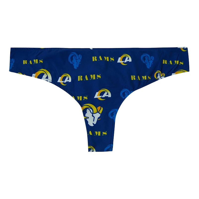 String Concepts Sport Royal Los Angeles Rams à imprimé mosaïque pour femme
