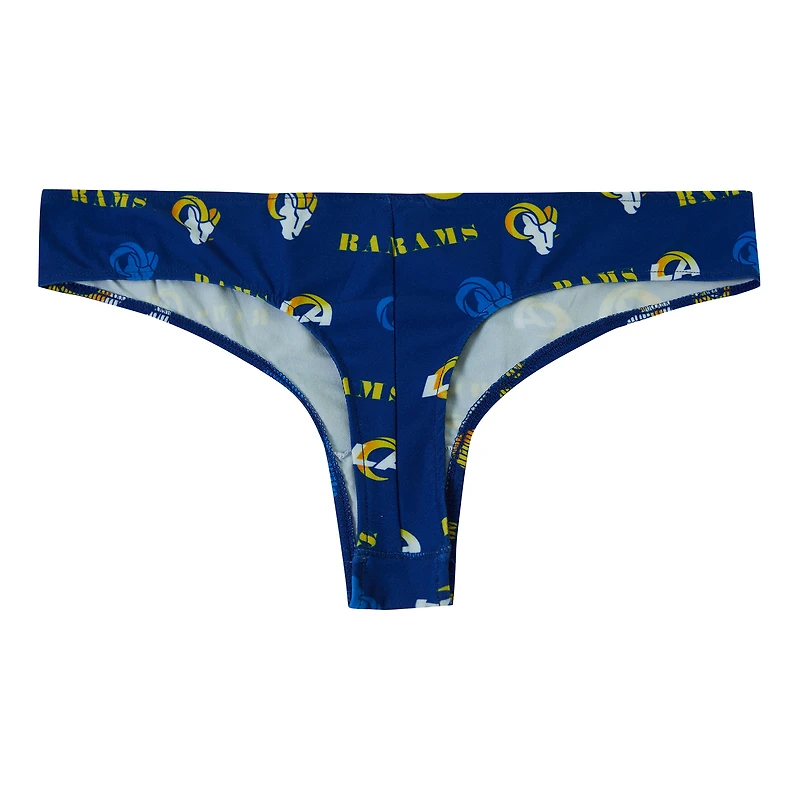 String Concepts Sport Royal Los Angeles Rams à imprimé mosaïque pour femme