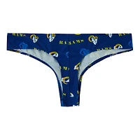 String Concepts Sport Royal Los Angeles Rams à imprimé mosaïque pour femme