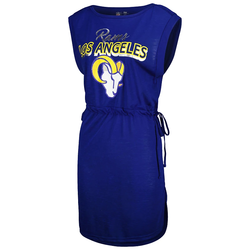 G-III 4Her pour femme par Carl Banks Royal Los Angeles Rams G.O.A.T. Couverture de maillot bain