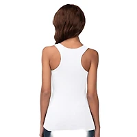 Women's G-III 4Her by Carl Banks White Los Angeles Rams Preseason Tank Top