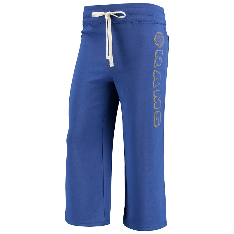 Pantalon court Junk Food Royal Los Angeles Rams pour femmes