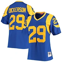 Maillot réplique de l'équipe Mitchell & Ness Eric Dickerson Royal Los Angeles Rams pour femmes