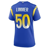 Women's Nike Beaux Limmer  Royal Los Angeles Rams Game Jersey