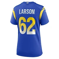 Maillot de match Nike Blake Larson Royal Los Angeles Rams pour femme