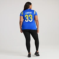 Maillot de match Nike Cam Lampkin Royal Los Angeles Rams pour femme