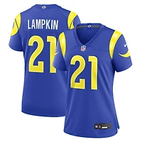 Maillot de match Nike Cam Lampkin Royal Los Angeles Rams pour femmes