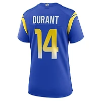 Women's Nike Cobie Durant Royal Los Angeles Rams Game Player Jersey