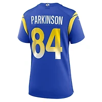 Women's Nike Colby Parkinson  Royal Los Angeles Rams Team Game Jersey