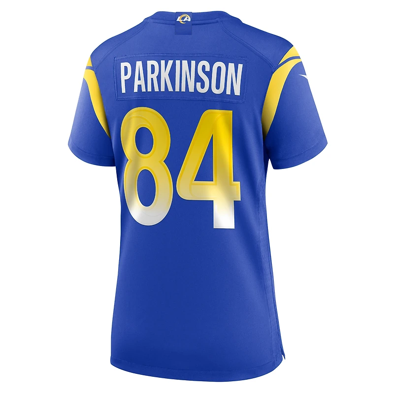 Women's Nike Colby Parkinson  Royal Los Angeles Rams Team Game Jersey