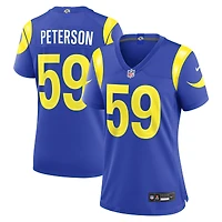 Women's Nike Darryl Peterson  Royal Los Angeles Rams Team Game Jersey