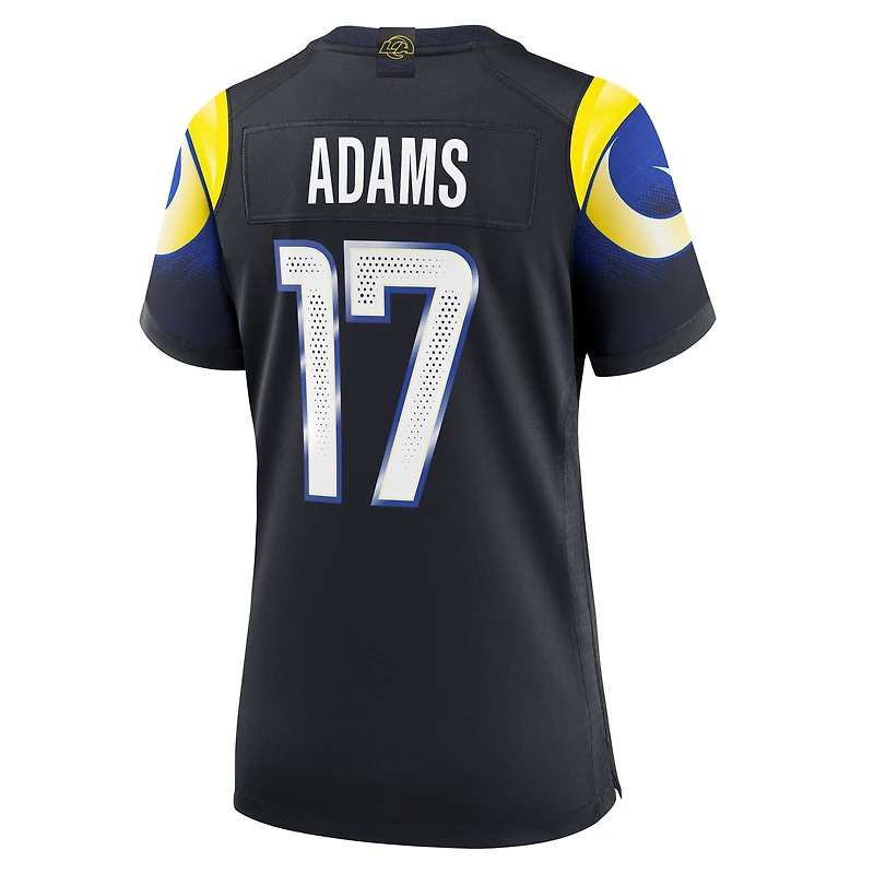 Women's Nike Davante Adams Midnight Blue Los Angeles Rams 2025 Rivalries Collection Game Jersey