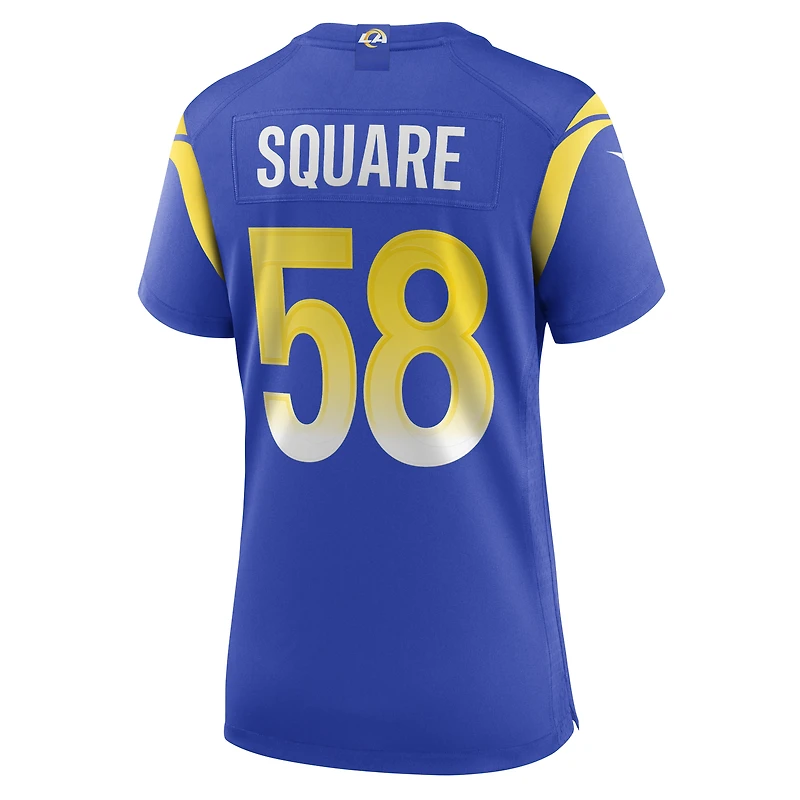 Maillot de match des Rams Los Angeles Nike DeAndre Square Royal pour femme