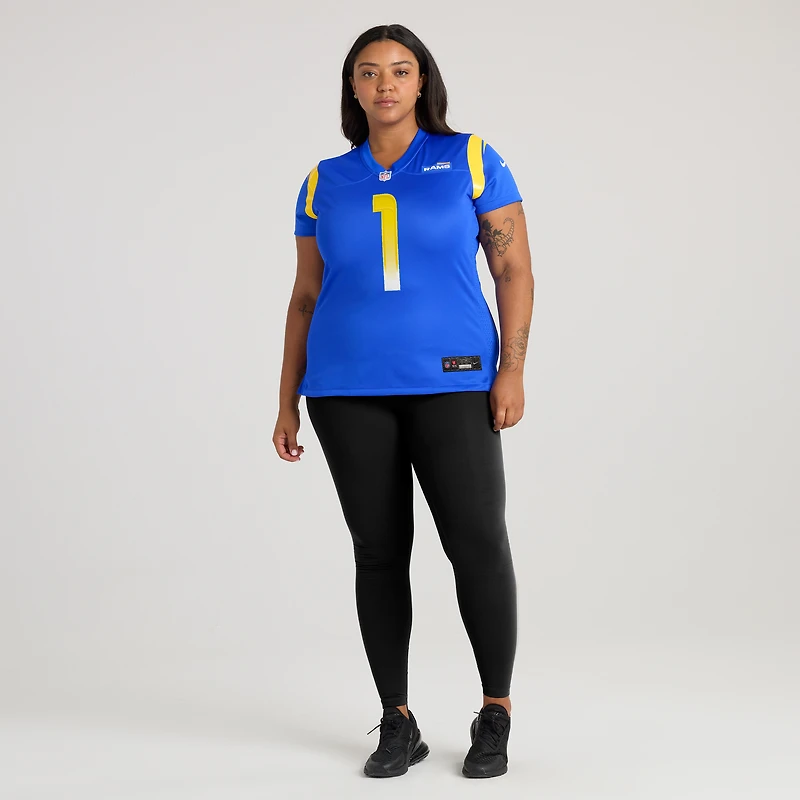Women's Nike Derion Kendrick Royal Los Angeles Rams Home Game Jersey