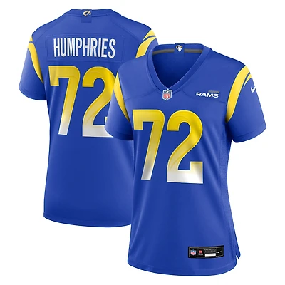 Maillot Nike D.J. Humphries Royal pour femme des Los Angeles Rams