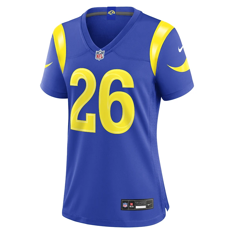 Women's Nike Drey Norwood  Royal Los Angeles Rams Team Game Jersey